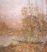 Childe Hassam Late Afternoon Sunset Spain oil painting artist